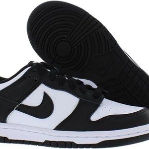 Jordan Men's Air 1 Youth Dunk Low Retro Sneaker  GS CW1590 100 Panda